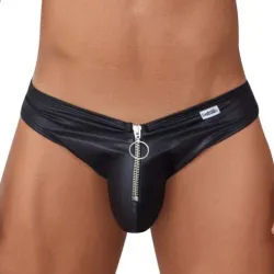 CandyMan Jockstrap à Franges Yuelao Noir